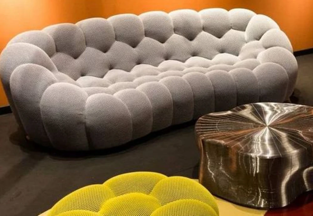 white bubble sofa